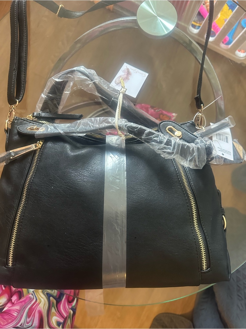 Jessica Simpson Meteorite Roxanne Satchel - Picture 5 of 5